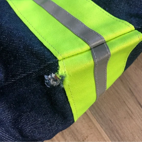 Kap Hi Vis Reflective Work Jeans, Size: 44x37 - Picture 5 of 7